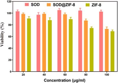 Hybrid biomimetic assembly enzymes based on ZIF-8 as “intracellular scavenger” mitigating neuronal damage caused by oxidative stress